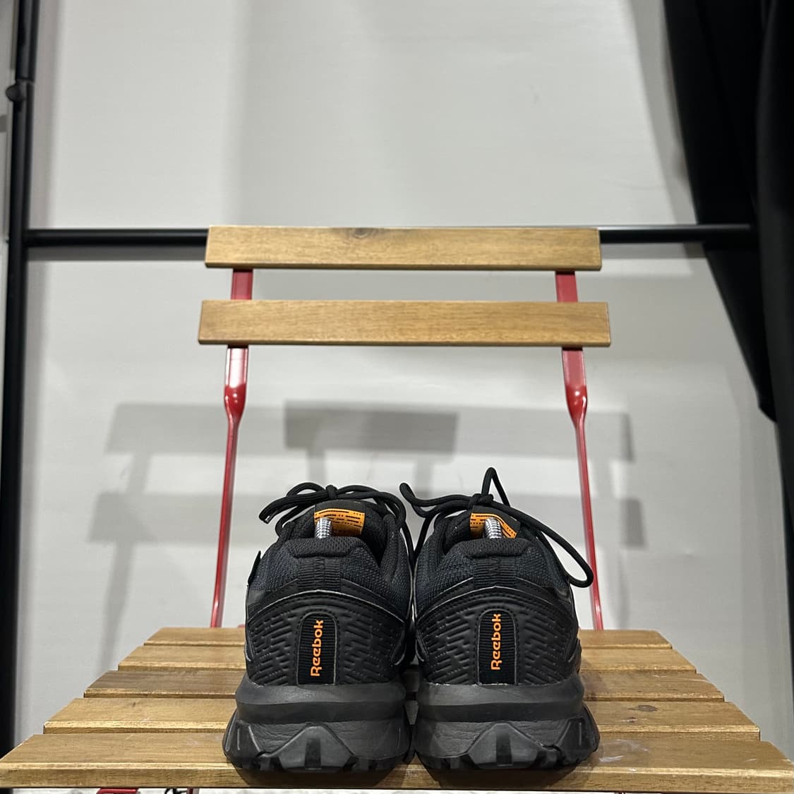 265) 리복 운동화 남성 남자 신발 릿지라이더 5.0 GTX 블랙 상품이미지4