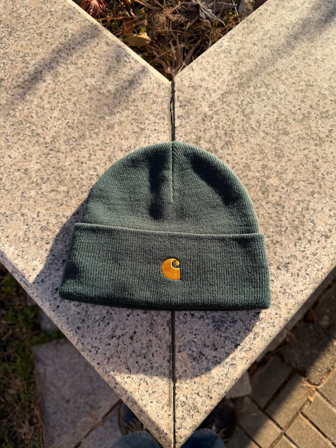 Carhartt WIP 칼하트윕 로고 커프 비니 상품이미지1