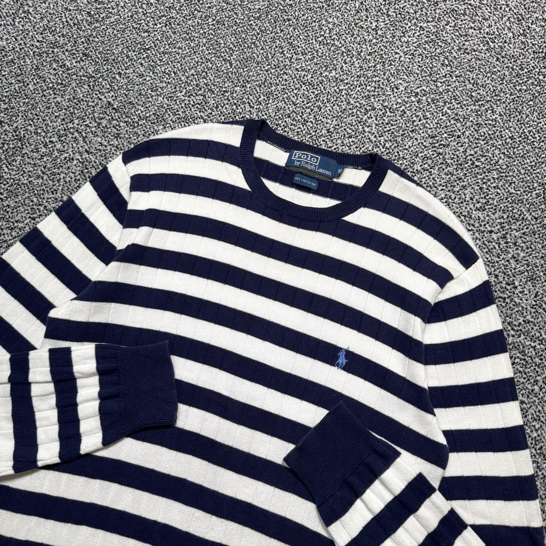 Name : 폴로 랄프로렌 시그니처로고 스트라이프 니트 :)  상품이미지2
