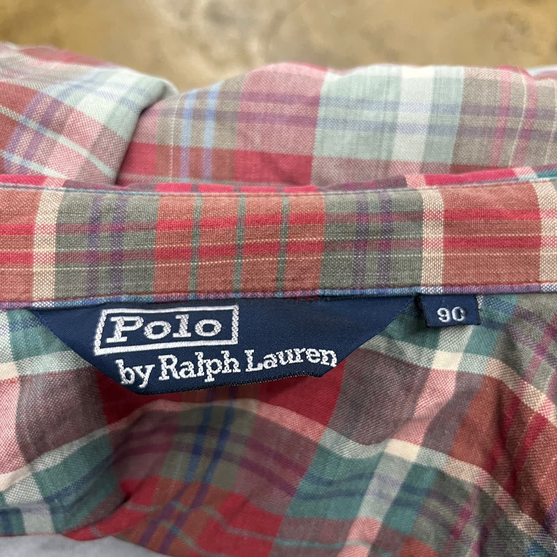 [정품/90] 폴로 랄프로렌 체크 집업 자켓 b8 상품이미지5