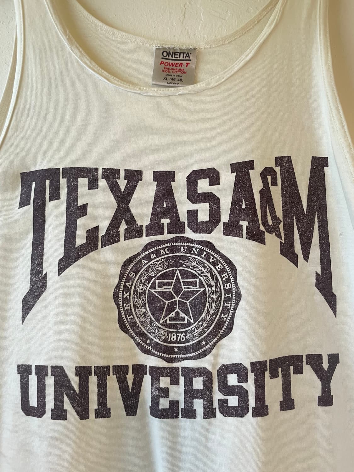 1990s Texas A&M University Tank Top 상품이미지2