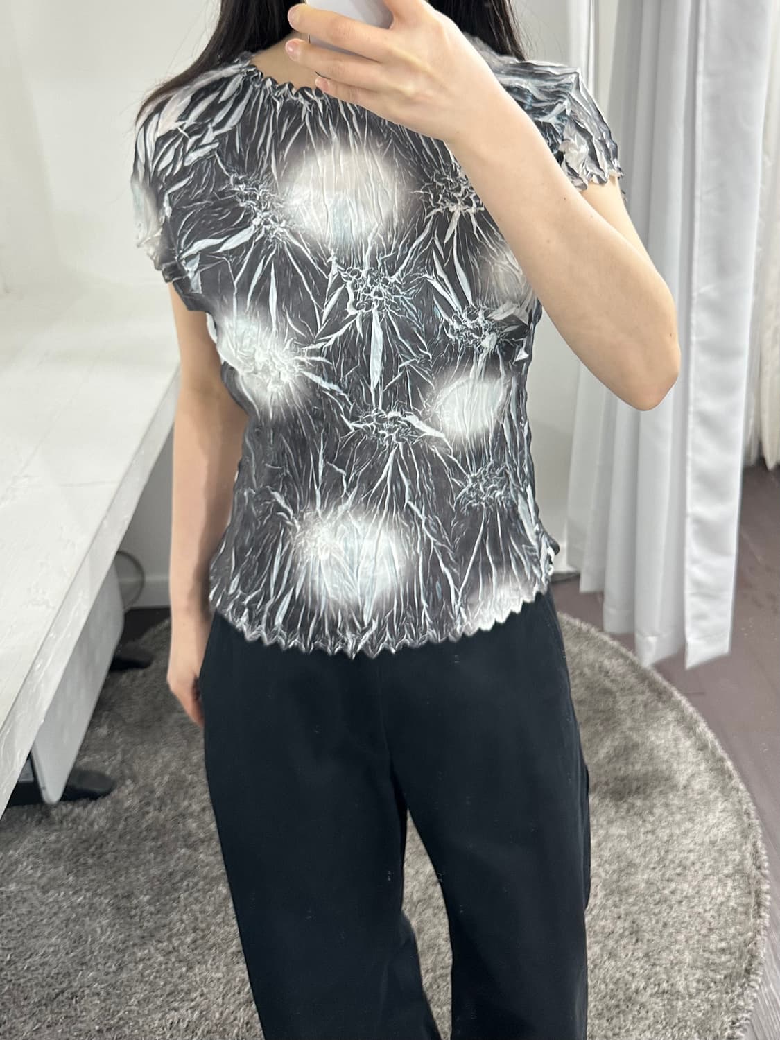 pleats design top 상품이미지3