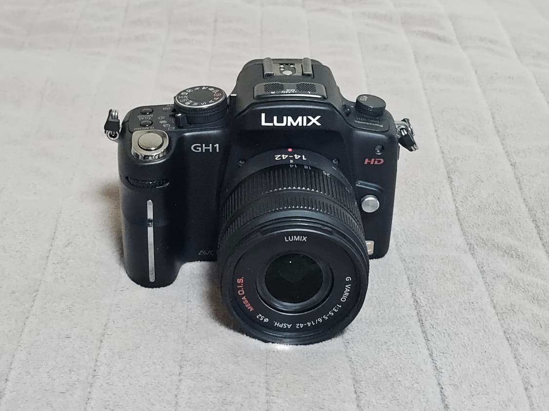 파나소닉 루믹스 GH1 카메라와 14-42mm 렌즈 상품이미지1