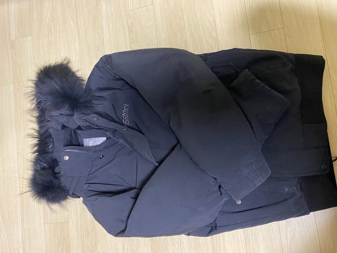 디스커버리 패딩 블랙 95 상품이미지1