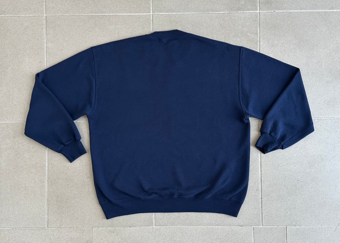 90s 빈티지 러셀 스웻셔츠 네이비 XXL USA 상품이미지2