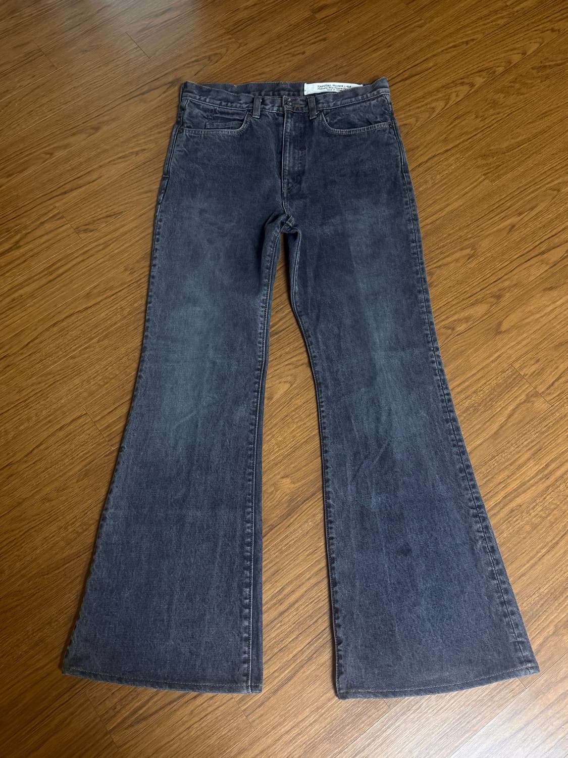 캐피탈 오카벨보 흑청 데님 32 상품이미지2
