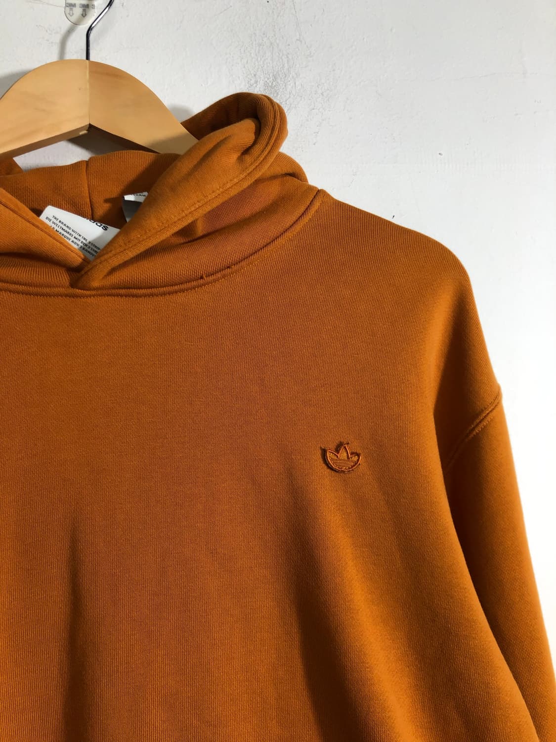 아디다스 주황 후드티 Xl  상품이미지5