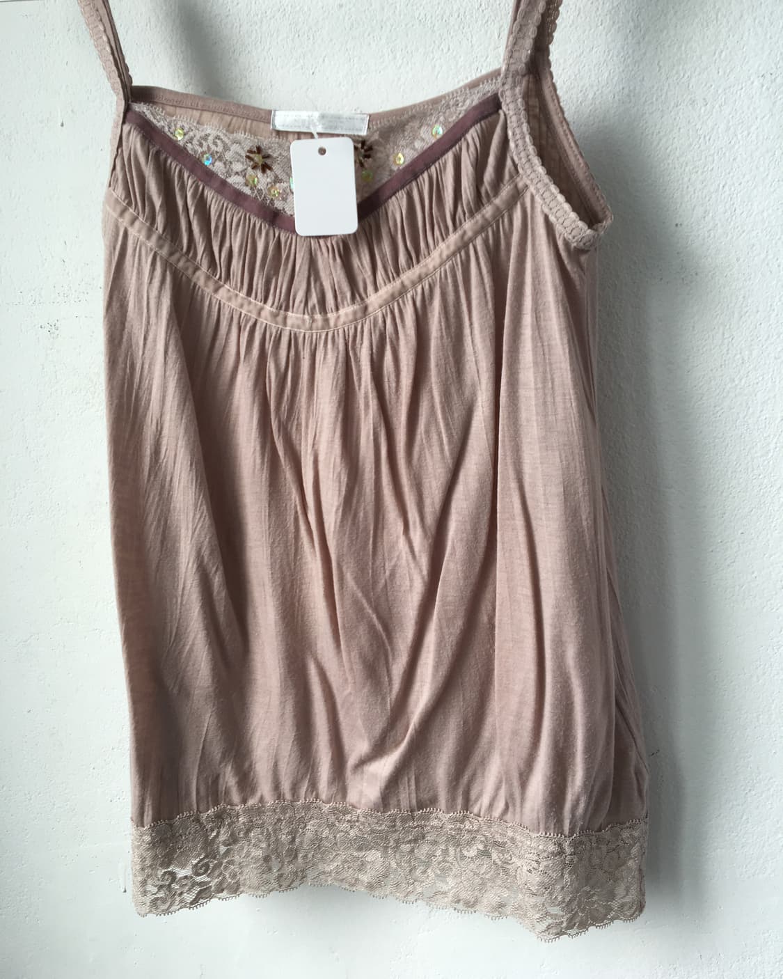 Lace trimming sleeveless 상품이미지5