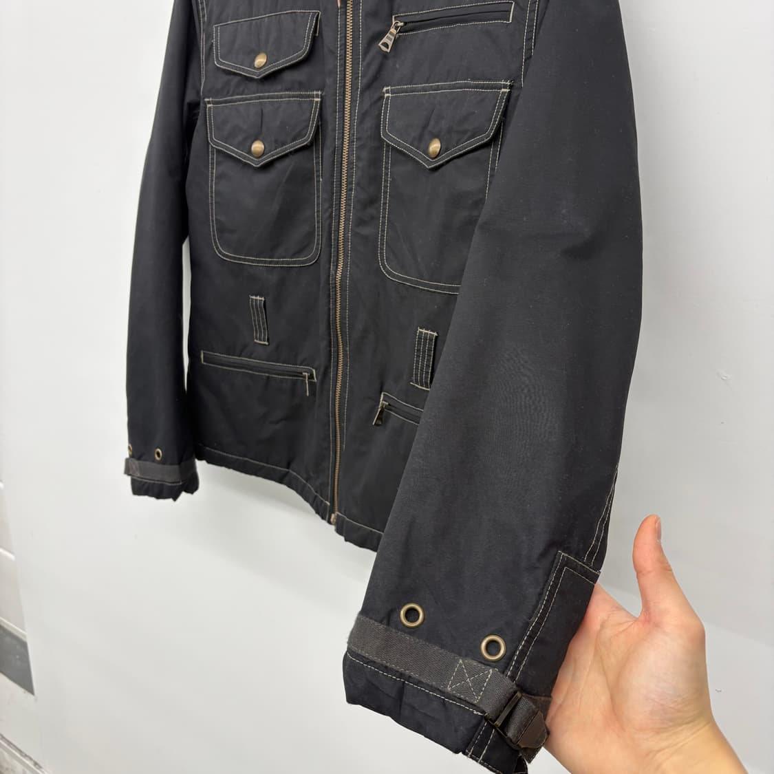 폴로 랄프로렌 블랙 포켓 자켓 남/M 상품이미지3