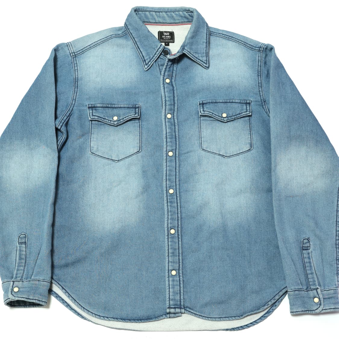BEAMS HEART Denim Western Shirt Jacket 상품이미지1