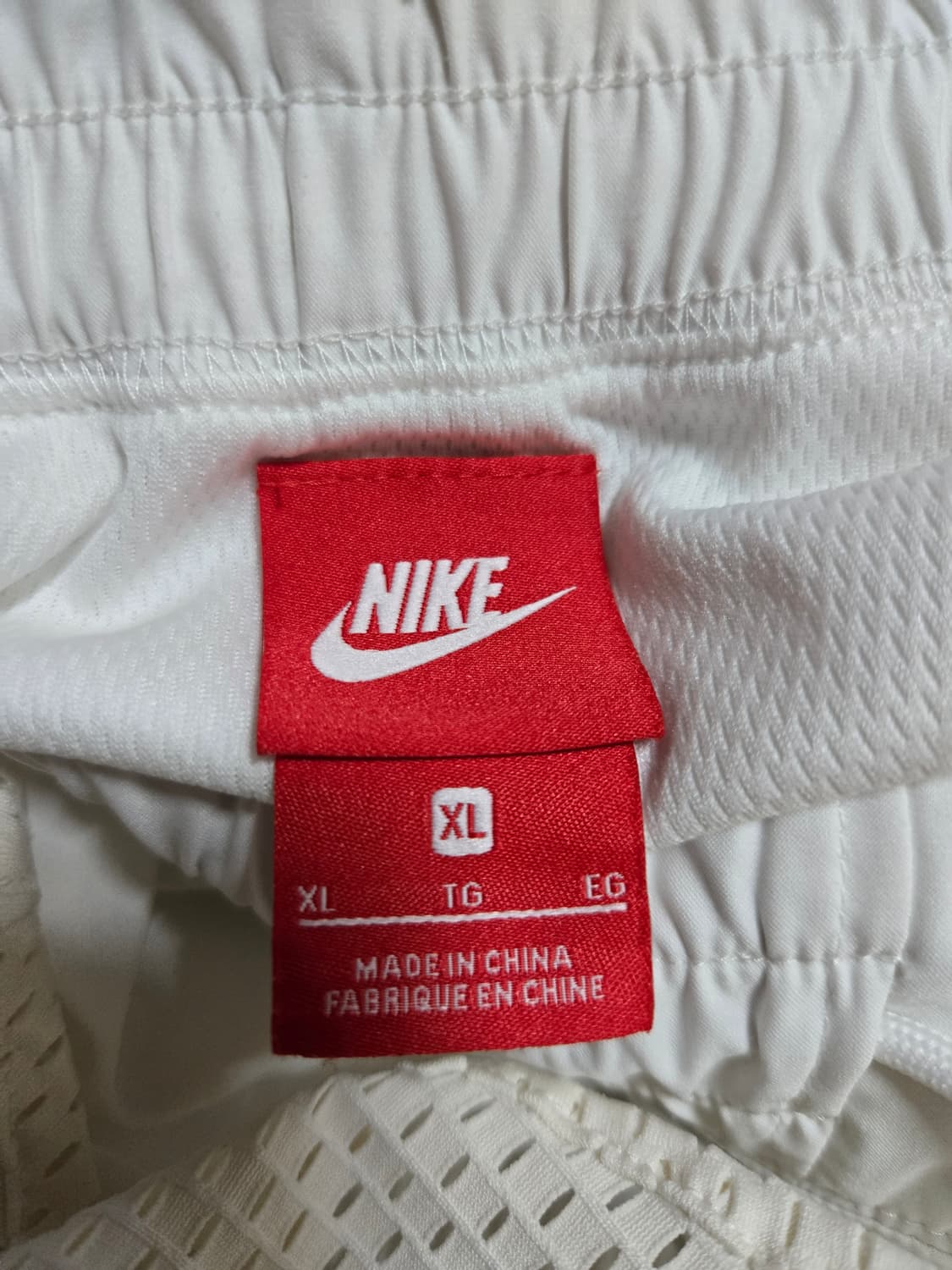 나이키 우먼스 SW 화이트 메쉬 스커트 상품이미지8