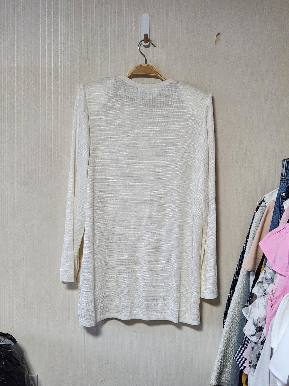 입생로랑 정품 일본빈티지 롱가디건  상품이미지8
