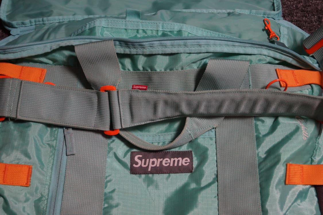 (OS) 슈프림 07SS 엘쿠칠로 더플백 민트 오렌지 상품이미지5