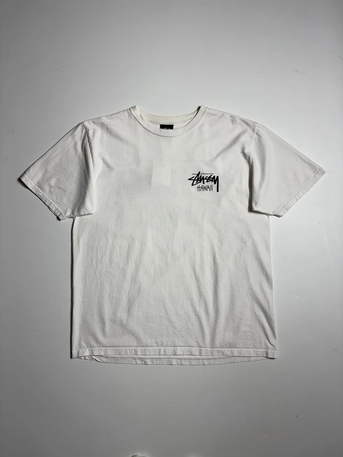 스투시 STUSSY 스탁 하와이 코튼 반팔 티셔츠 R1688 상품이미지3