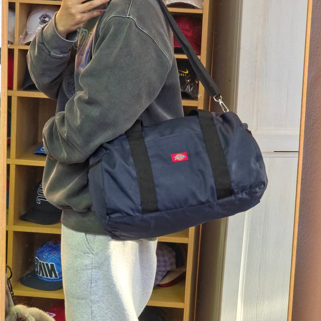 디키즈 네이비 더플백 보스턴백 상품이미지2