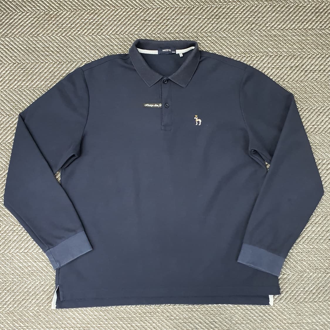 헤지스 긴소매 카라티 남자105 상품이미지1