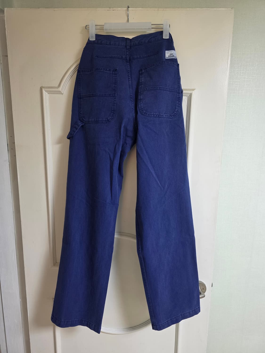 RYOO 페인터 팬츠 블루 L사이즈 새상품 상품이미지5