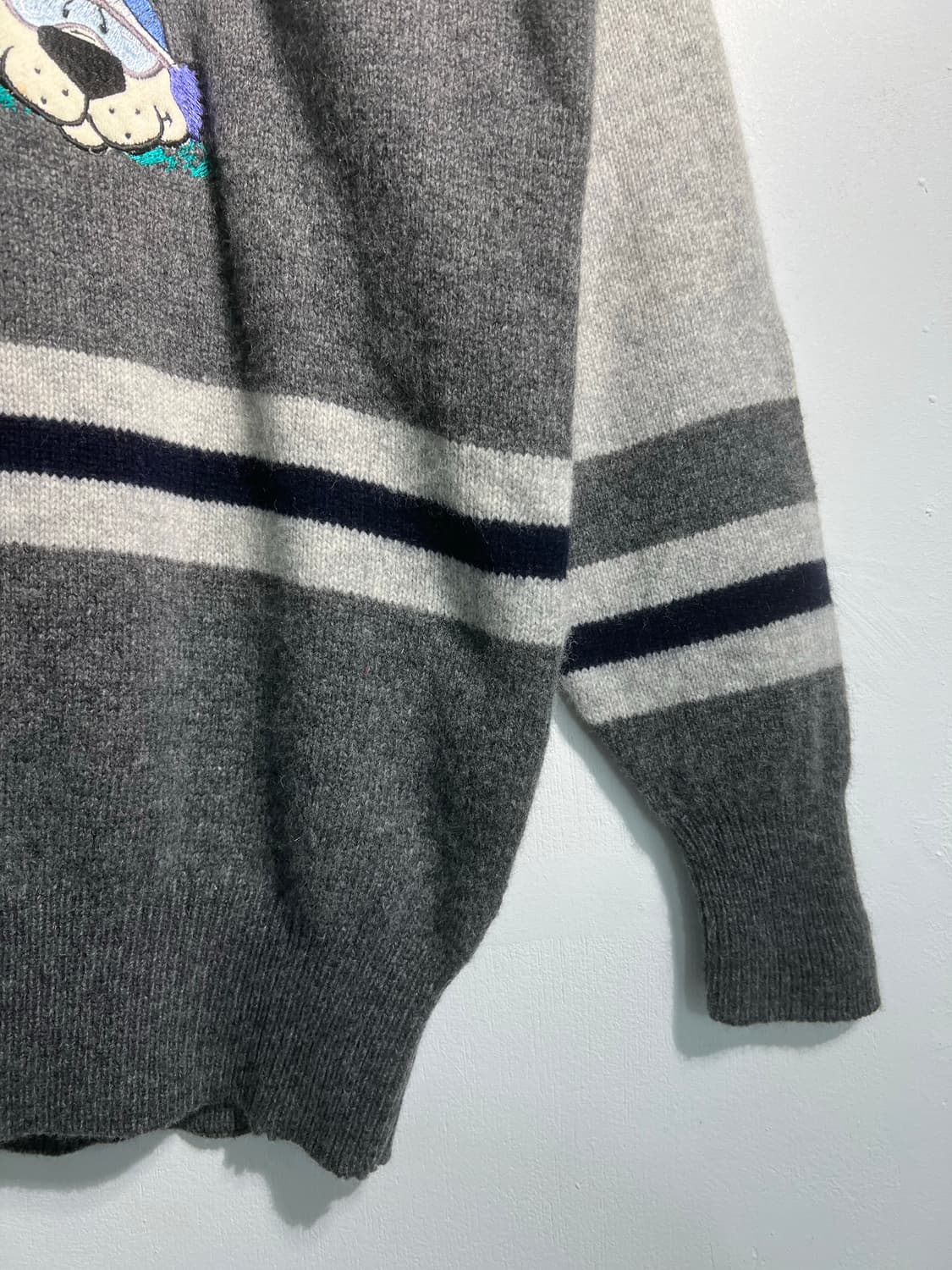 Wool 100% 울100% 곰돌이 니트 상품이미지7