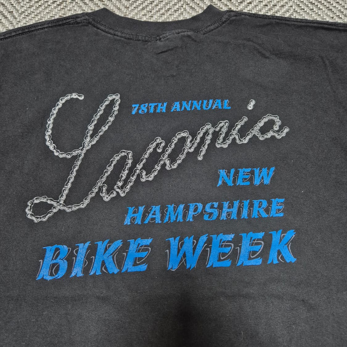 00s "BIKE WEEK" 모터사이클 티셔츠 (L) 상품이미지5