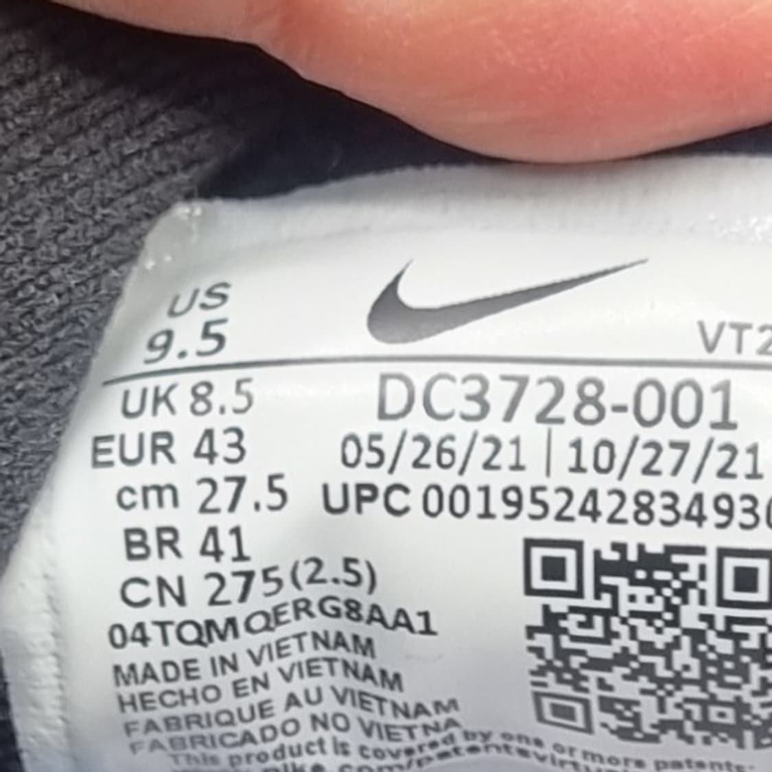 나이키 레볼루션6 남성운동화 275 상품이미지6