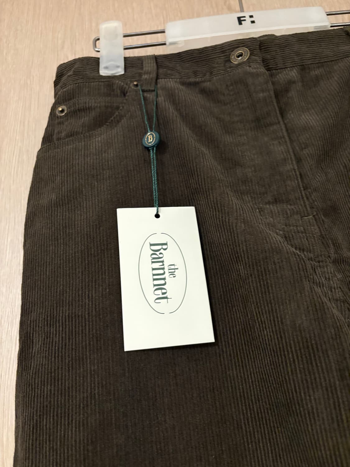 더바넷 코듀로이팬츠 브라운M   상품이미지2