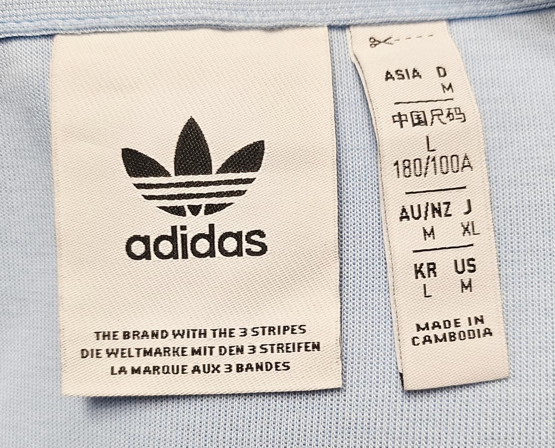 (100~105)L ☆초대장급☆ 아디다스 베켄바우어[하늘네이비]트랙탑져지 상품이미지2
