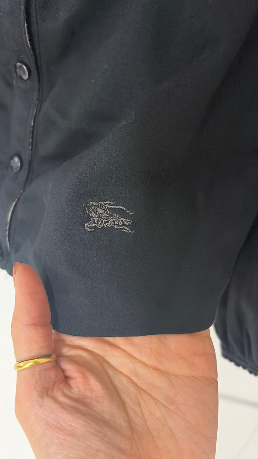 버버리 면 가디건 44,55 정품 상품이미지3