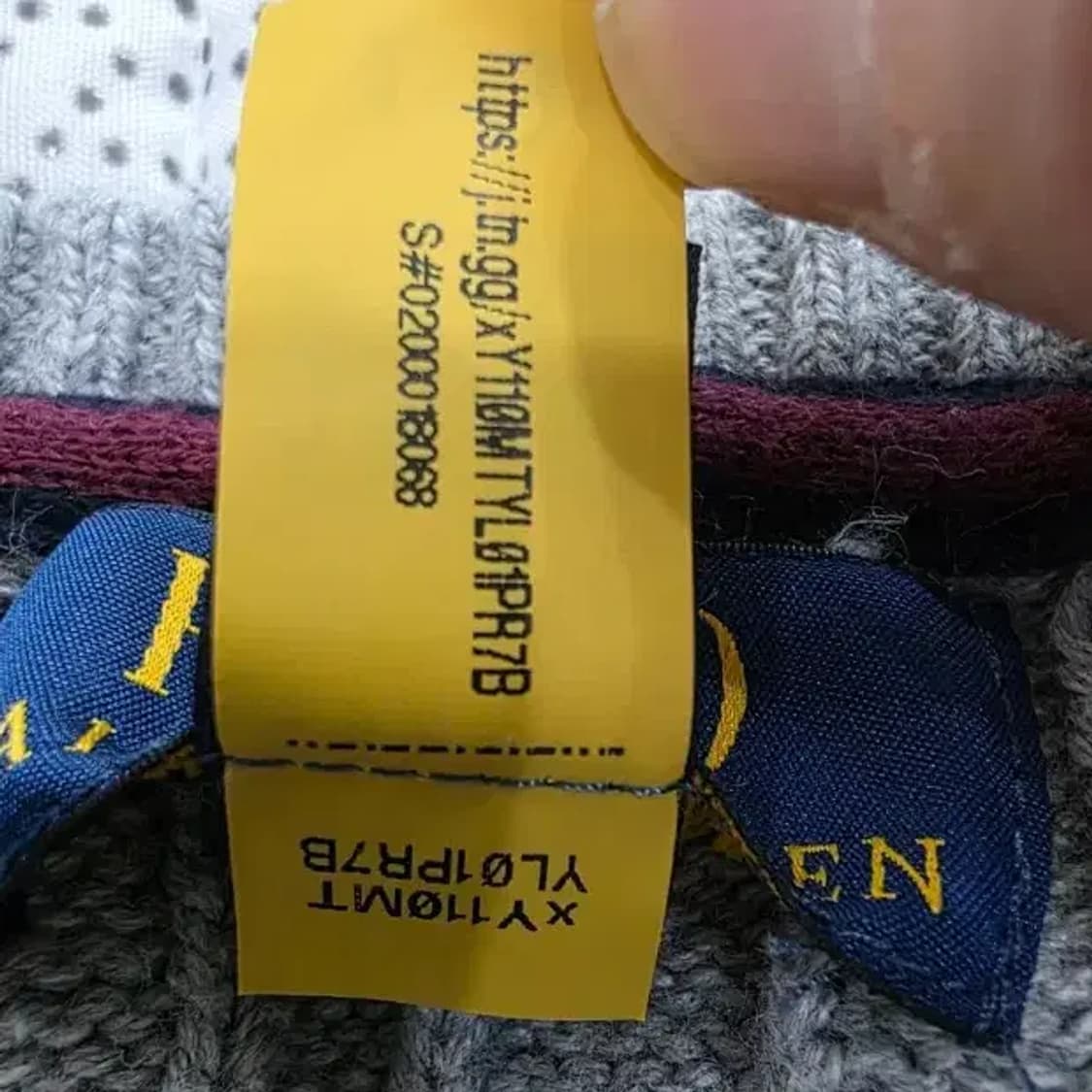 폴로 케이블 니트 95 상품이미지5