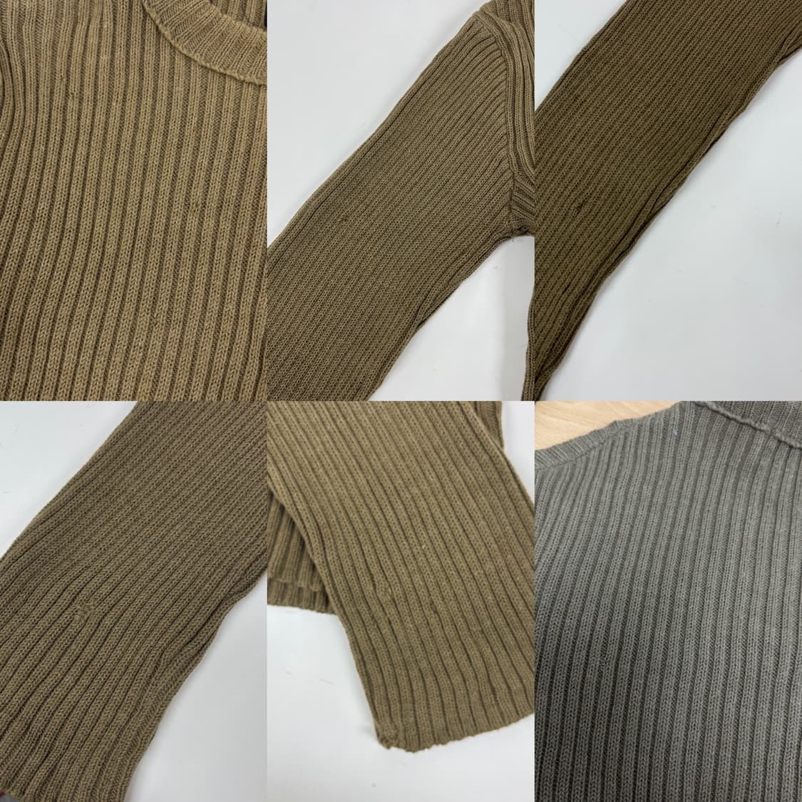 94aw 꼼데가르송 옴므 플러스 골지 니트 상품이미지6