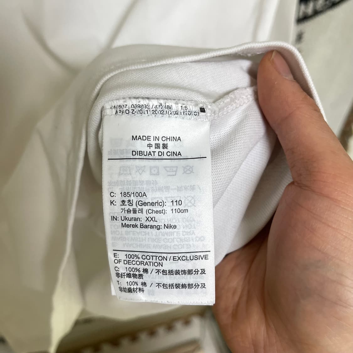 나이키 NSW 맥스90 화이트 롱슬리브 티셔츠 상품이미지6