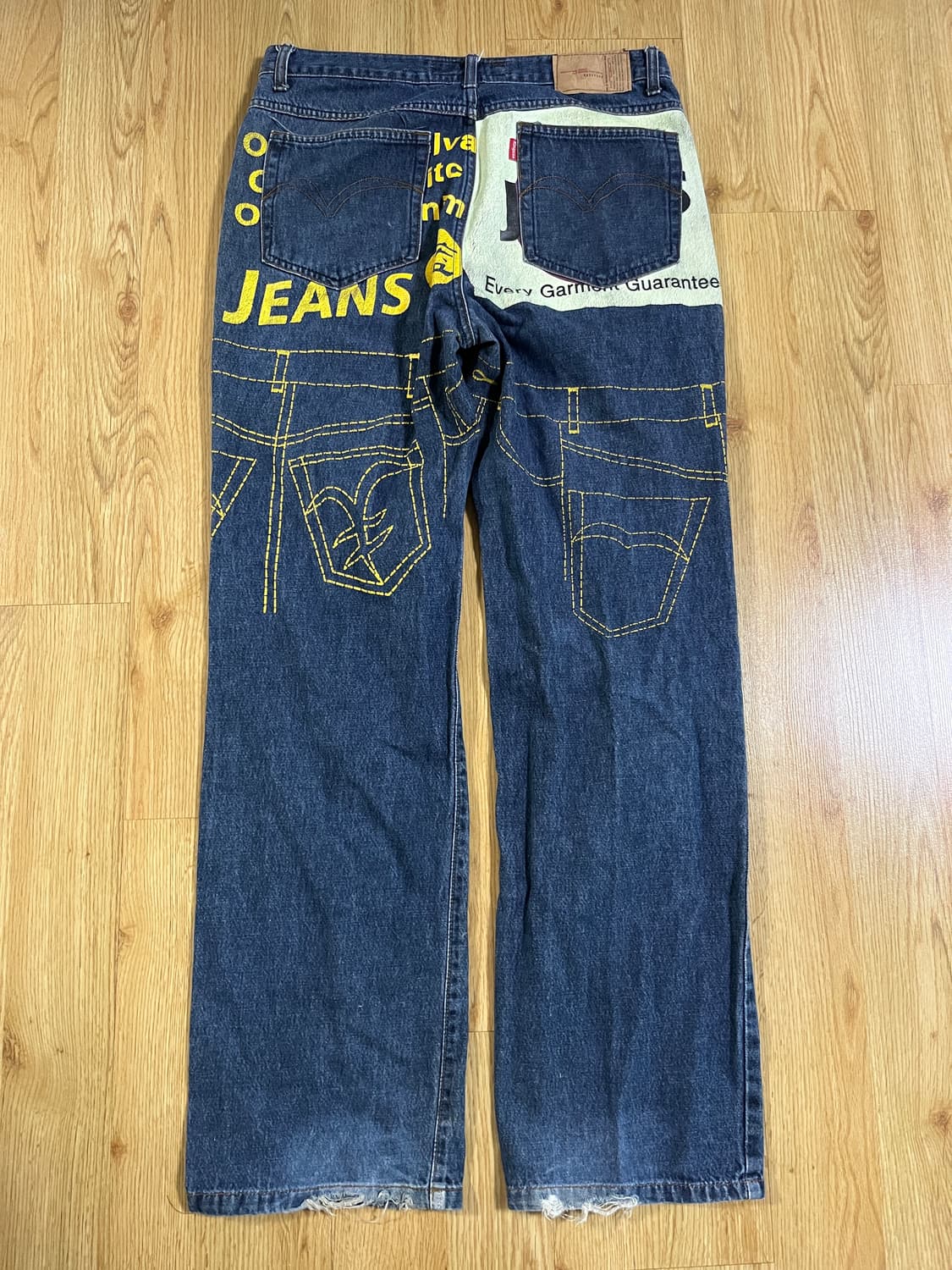 kingson 킹슨 그래픽 데님 상품이미지2