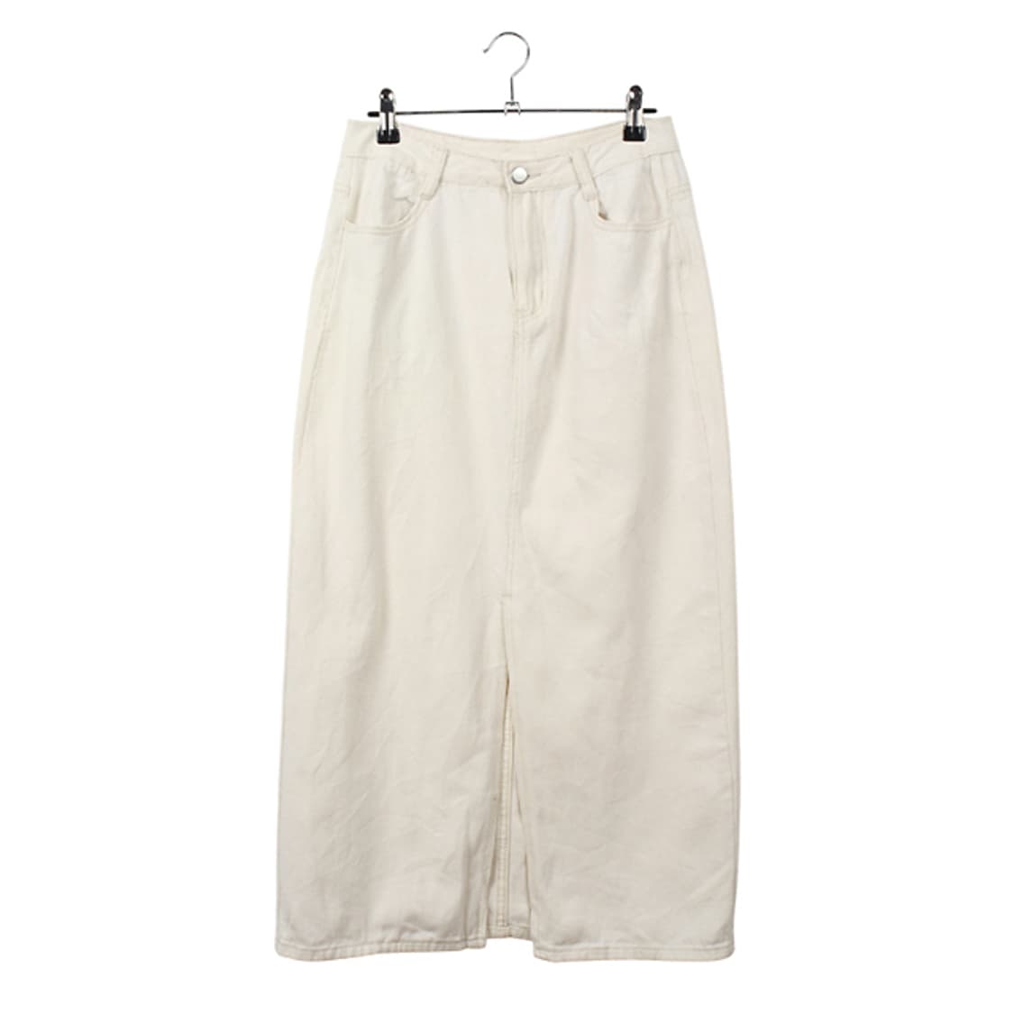 JK 화이트진스커트(S)  상품이미지1