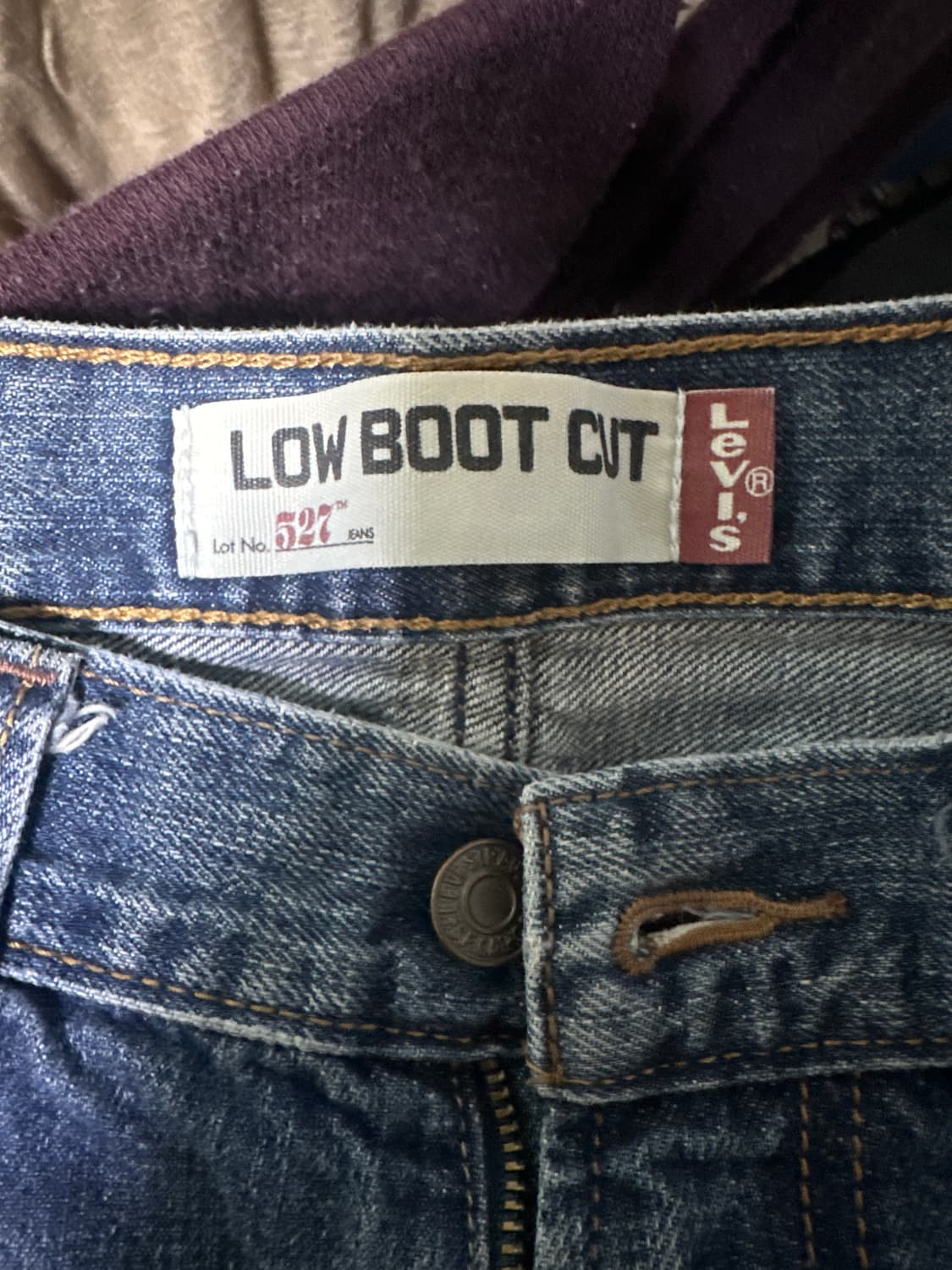 리바이스 527 부츠컷 데님 판매합니다 상품이미지1