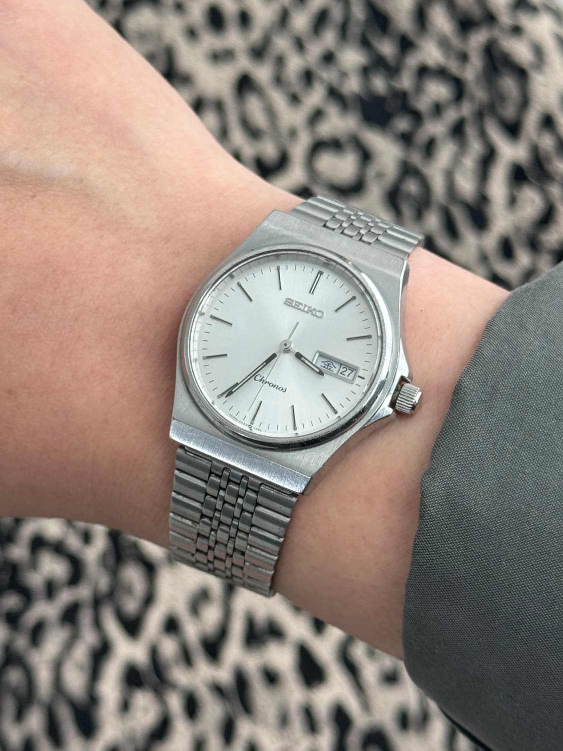 80s 빈티지 세이코 크로노스 쿼츠 상품이미지9