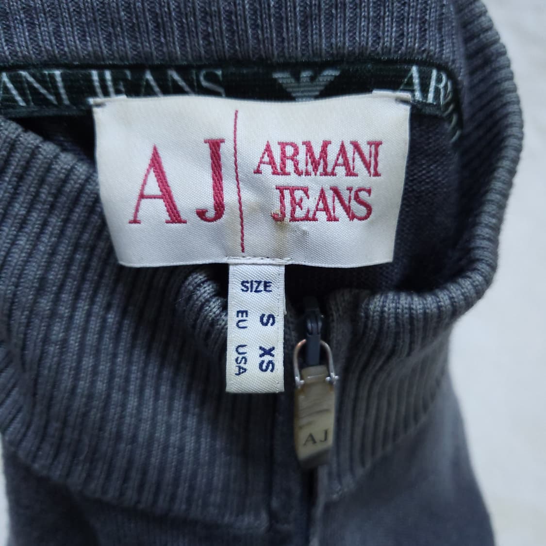 아르마니 남성 니트집업 S 0223 상품이미지8