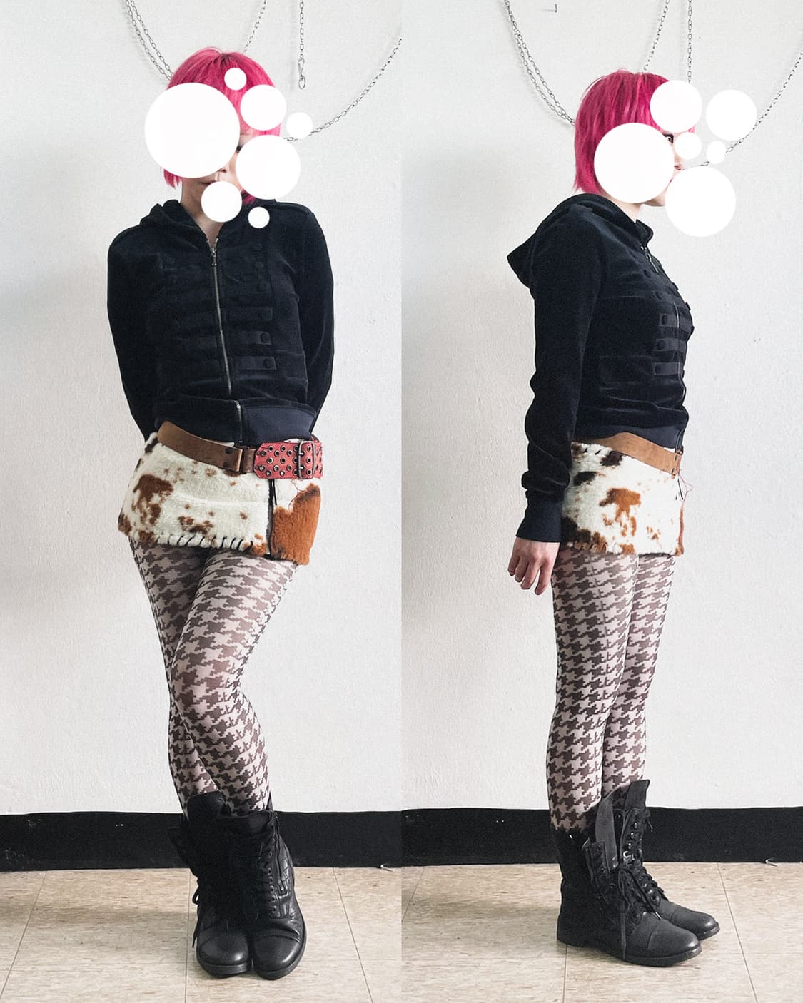 쥬시꾸뛰르 나폴레옹 벨벳 후드집업 상품이미지3