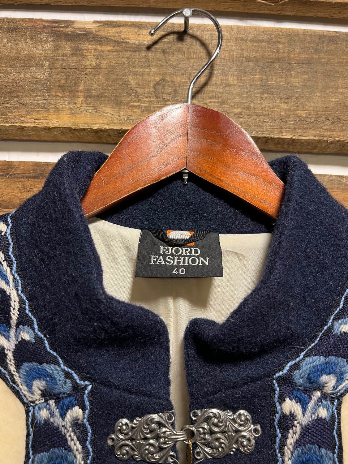 [M]90's 유로 빈티지 페르시안 울 코트 상품이미지2