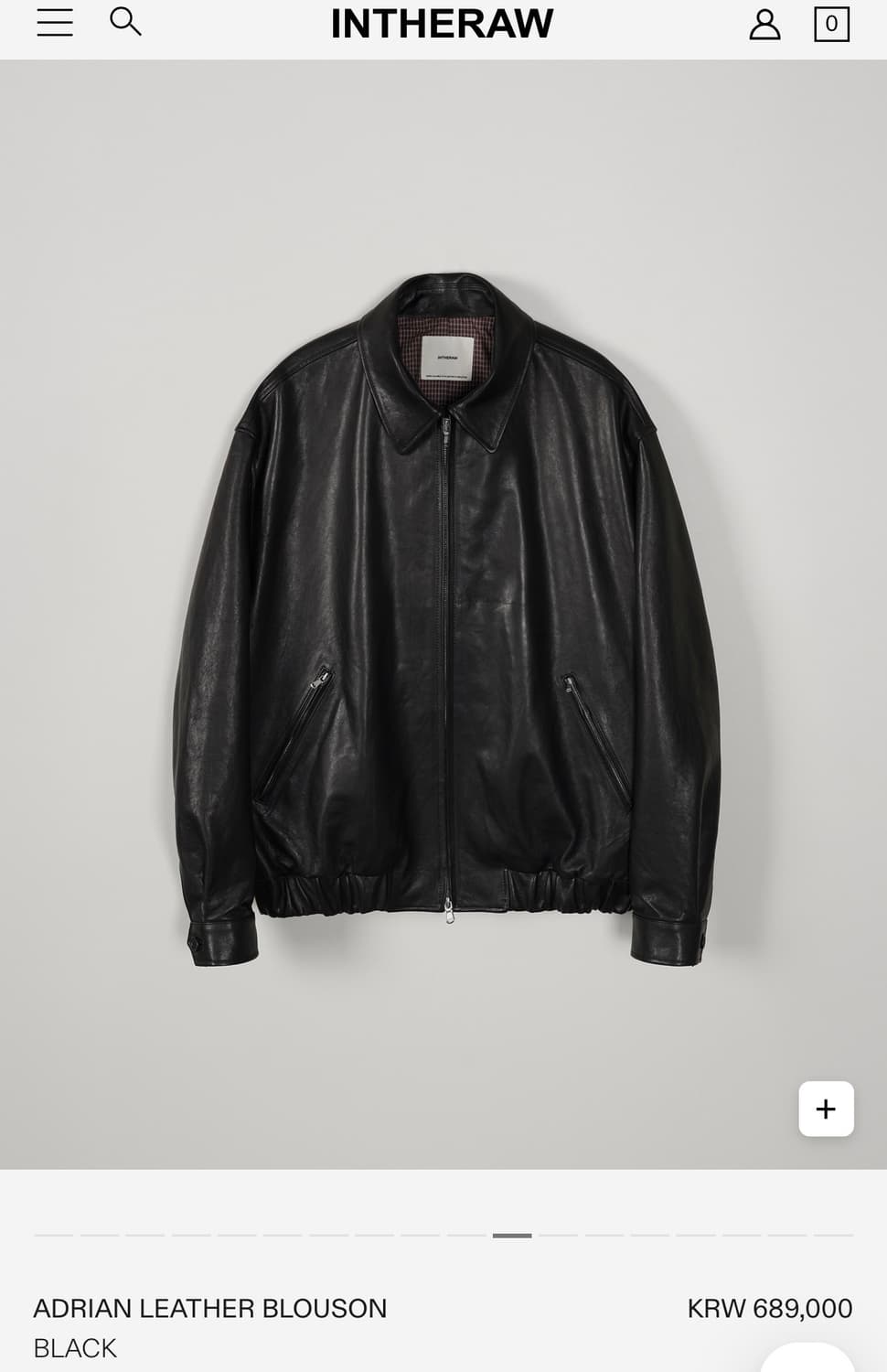 인더로우 A2 래더자켓 2size 상품이미지1