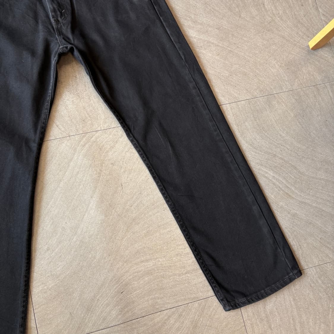 리바이스 정품 505 데님 블랙 팬츠 바지 상품이미지4