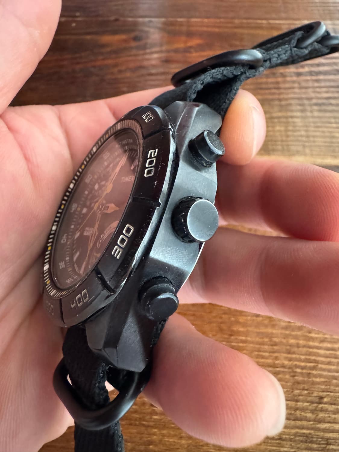 타이맥스 인디글로 쿼츠 고도계 시계 상품이미지5