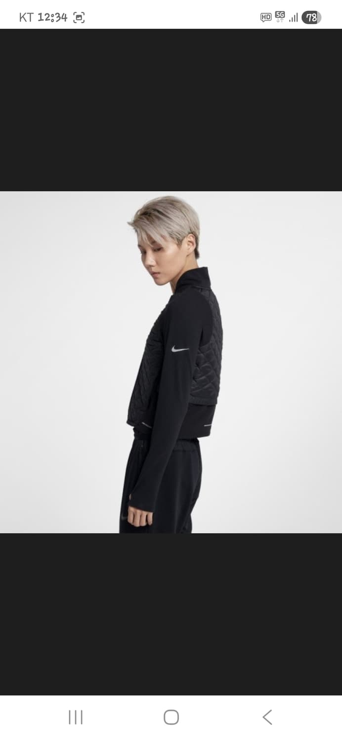 나이키 여성 에어로레이어 러닝 자켓 m 상품이미지8