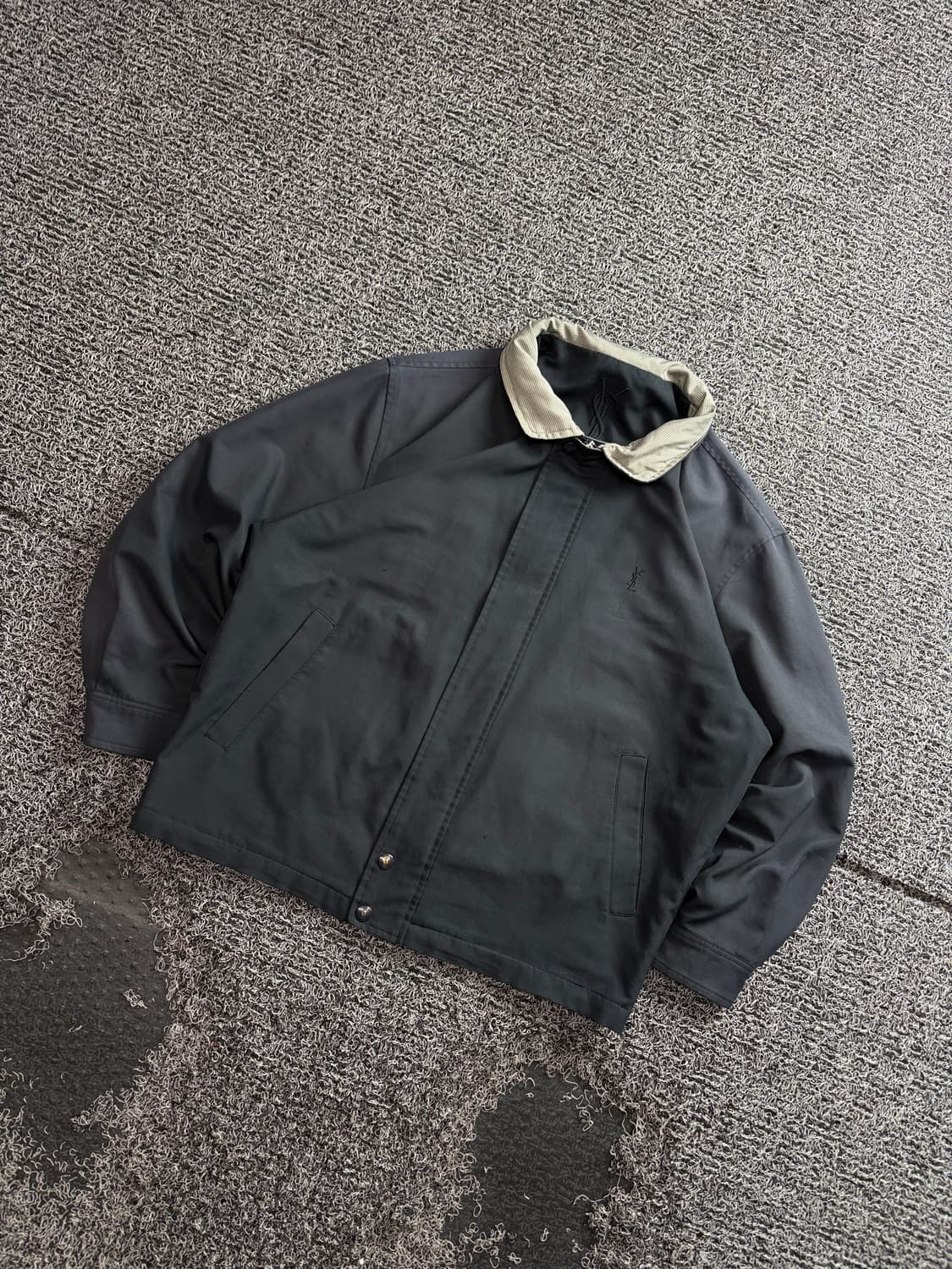 90s YSL 입생로랑 아카이브 블루종 자켓 4527 상품이미지1