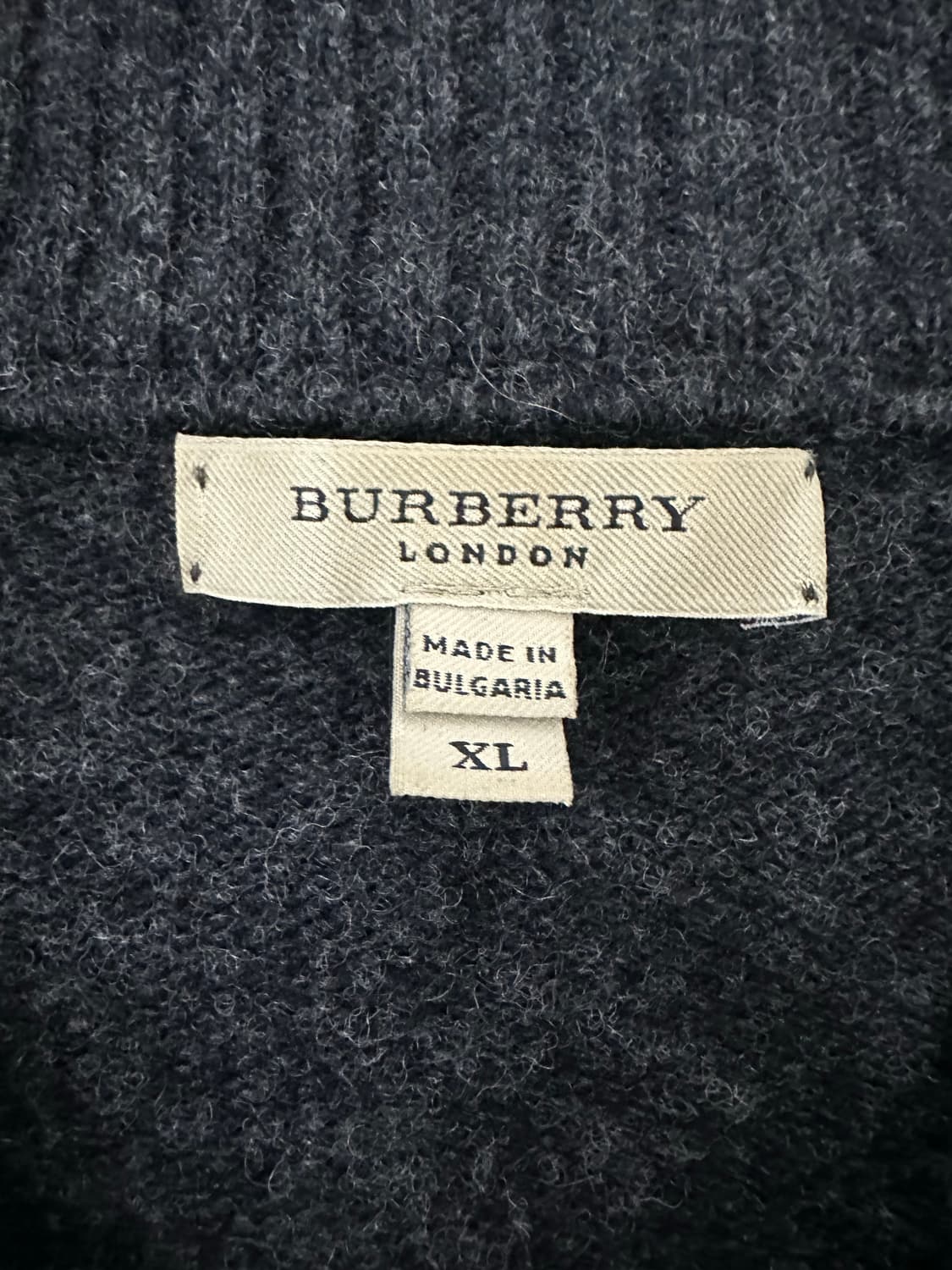 버버리 엘보우패치 반집업 니트 상품이미지5