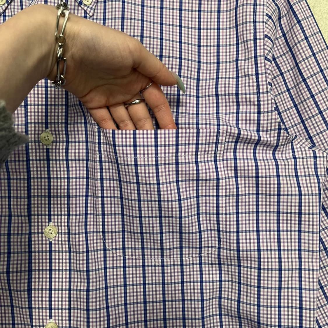 BROOKS BROTHERS 체크 셔츠 M 상품이미지2