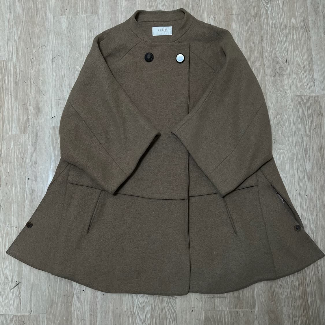 한섬 타임 여성 럭셔리 캐시미어 코트 55-66  상품이미지1