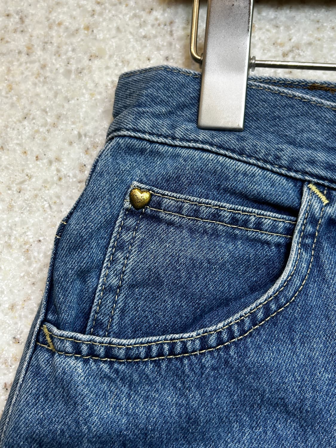 Lee X Earth Music & Ecology 데님 롱스커트p 상품이미지4