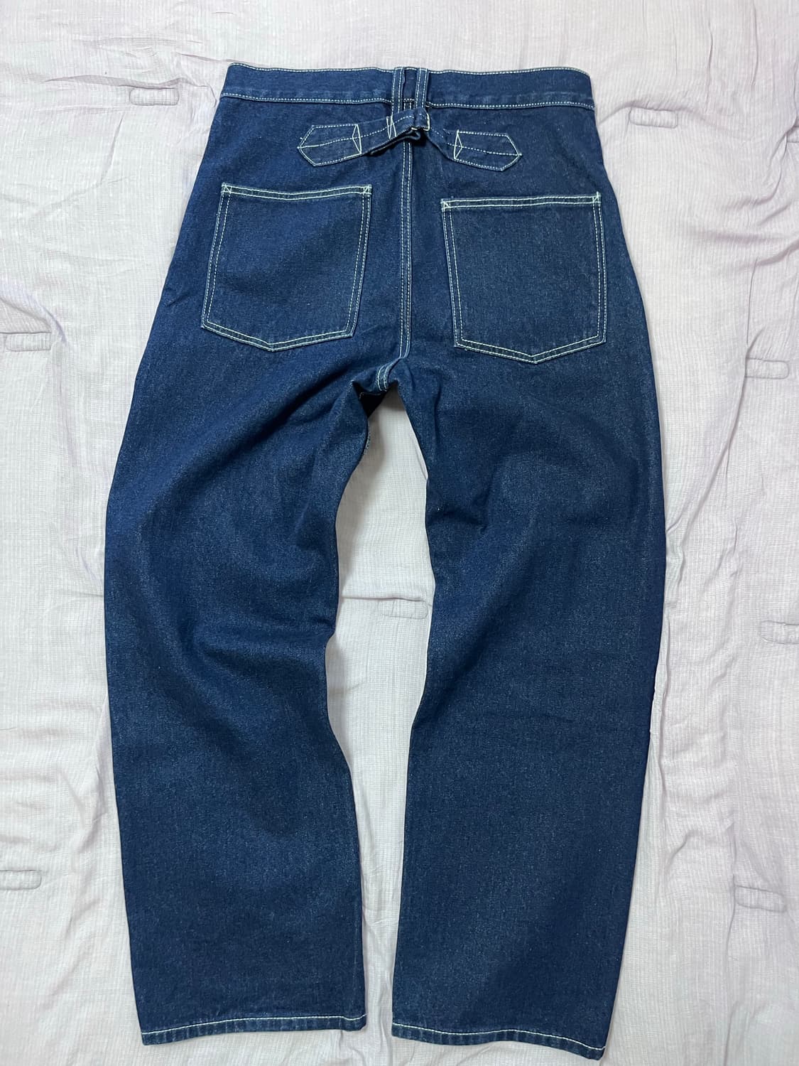 아웃스탠딩 1935 덩가리 데님 팬츠 상품이미지4