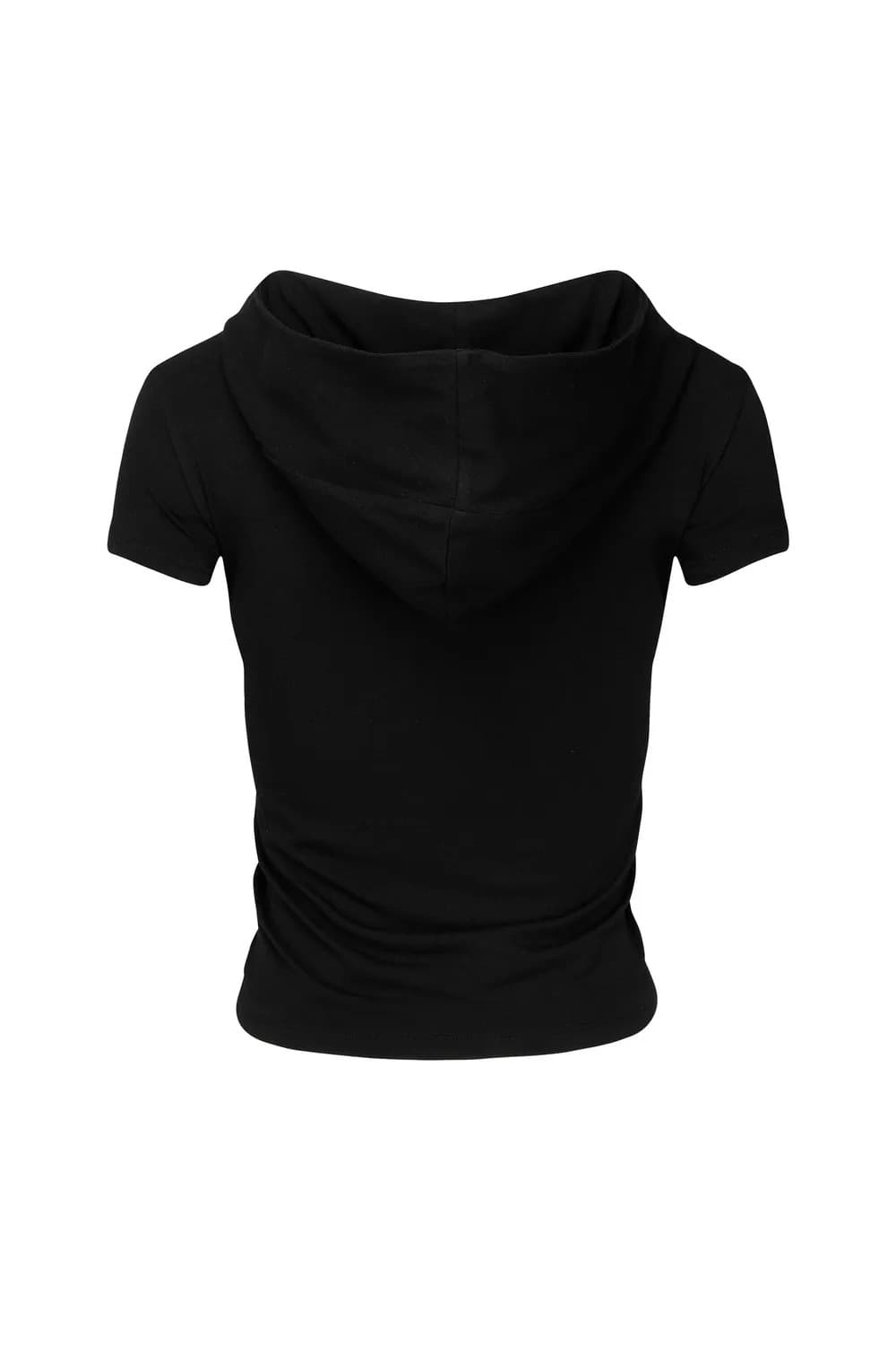 나체 하트 HEART BRAID HOODIE T-SHIRT BLACK 상품이미지2