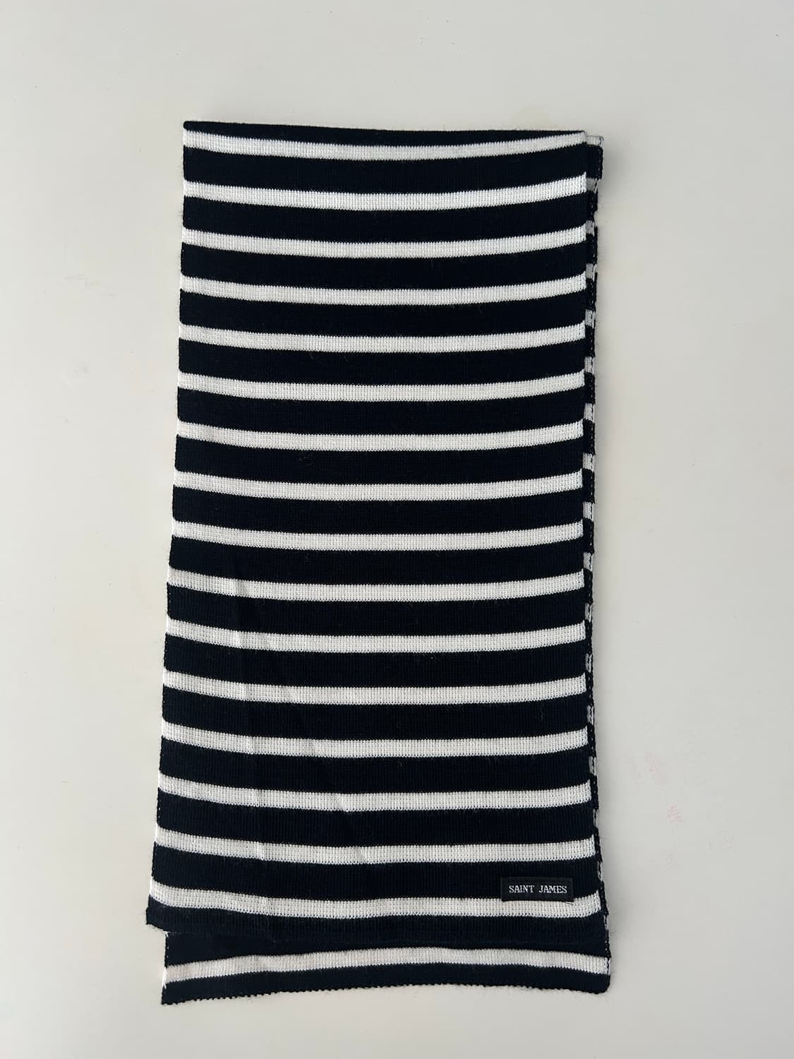 세인트제임스 머플러 (블랙 화이트) 상품이미지2