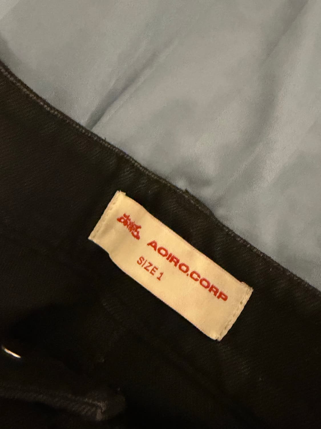 아오이로 페이크스터드 더블니 팬츠  상품이미지3